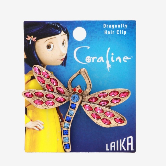 Coraline- Dragonfly Hair Clip - Picture 5 of 5